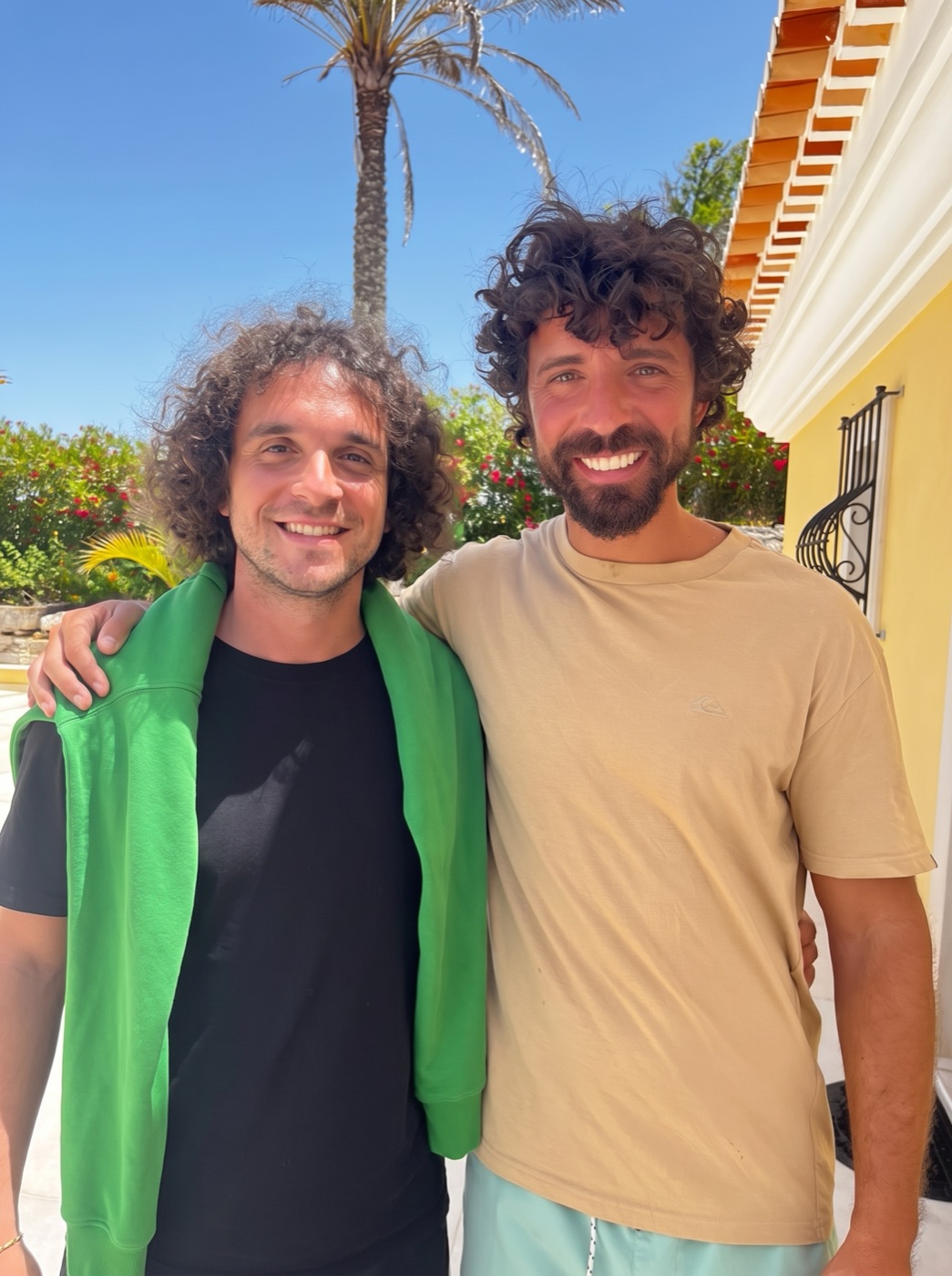 Piergiorgio con Sol